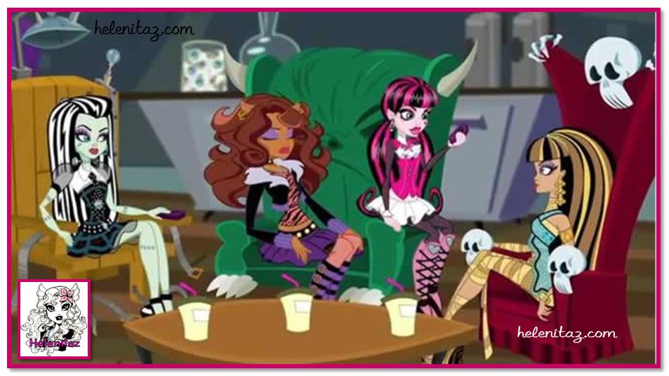 Cafeterroría Web Episodios Monster High.